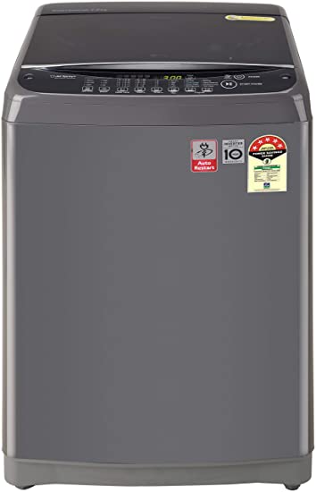 LG 7 Kg 5 Star Inverter Fully-Automatic Top Loading Washing Machine ( Middle Black, Jet Spray+)