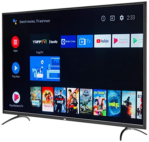 BPL (32 inches) 4K Ultra HD Official Android LED Smart TV  (Black)